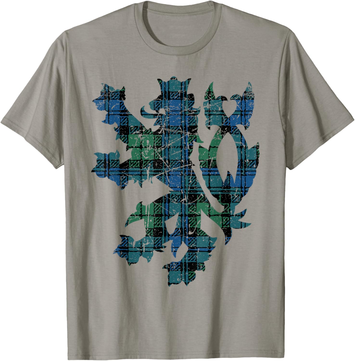 Clan Campbell Tartan Scottish Family Name Scotland Pride T-Shirt - T-Shirt | Sand