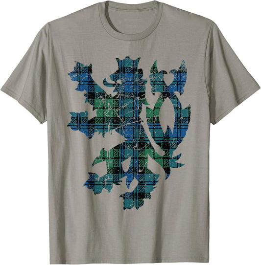 Clan Campbell Tartan Scottish Family Name Scotland Pride T-Shirt - T-Shirt | Sand