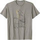 Harry Potter Hedwig Harry's Pet Owl Sketch Chest Portrait T-Shirt - T-Shirt | Sand