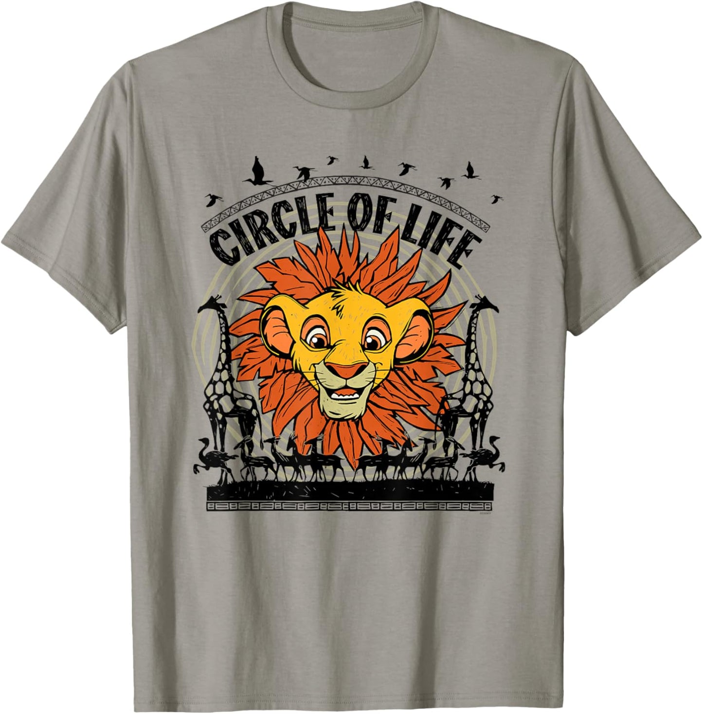 Disney The Lion King 30th Anniversary Simba Circle of Life T-Shirt - T-Shirt | Sand