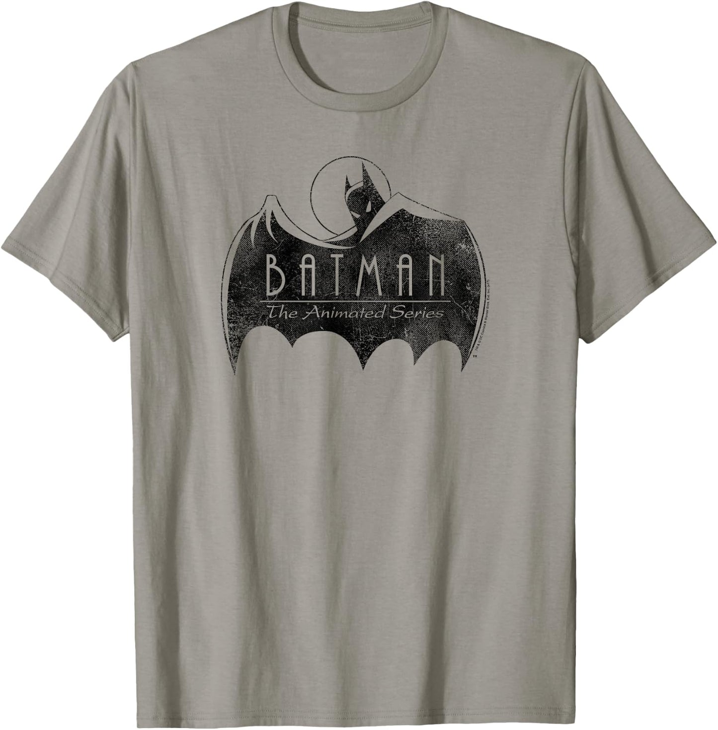 Batman: The Animated Series One Color Logo T-Shirt - T-Shirt | Sand