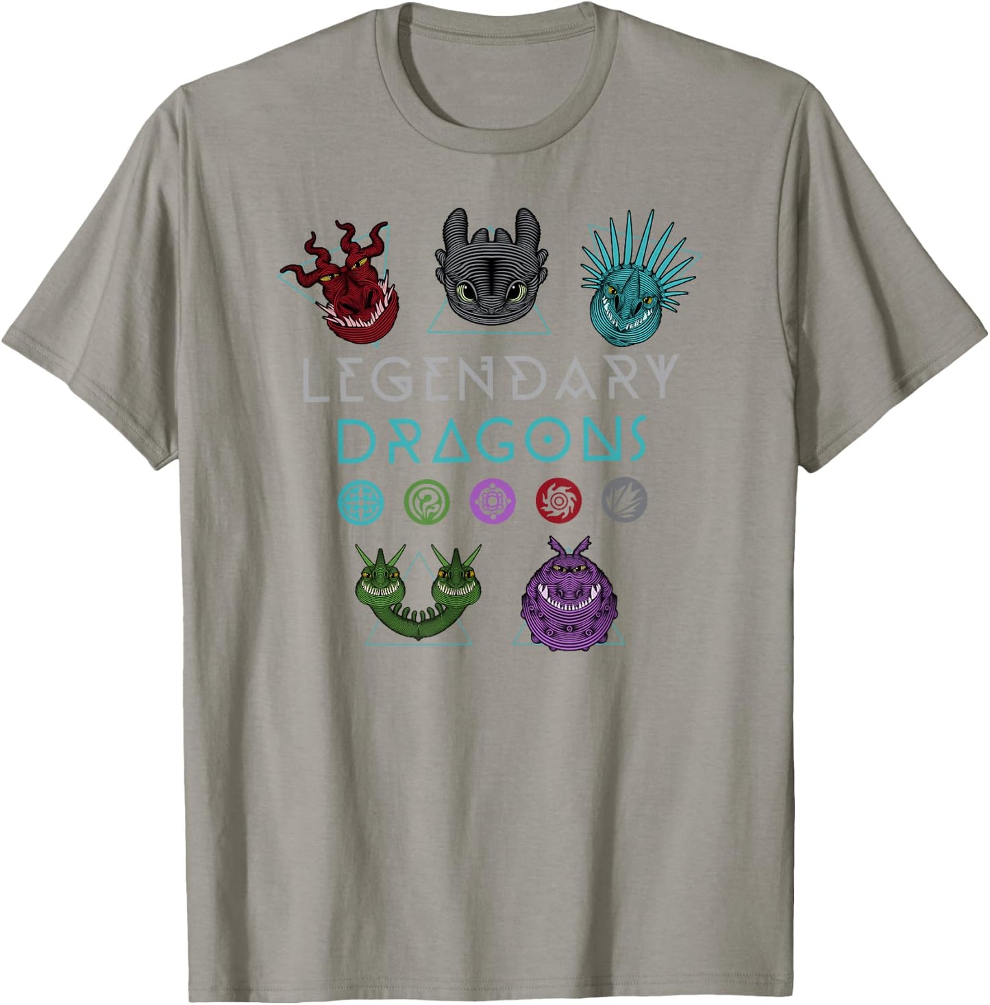 How to Train Your Dragon 3 Hidden World Legendary T-Shirt - T-Shirt | Sand