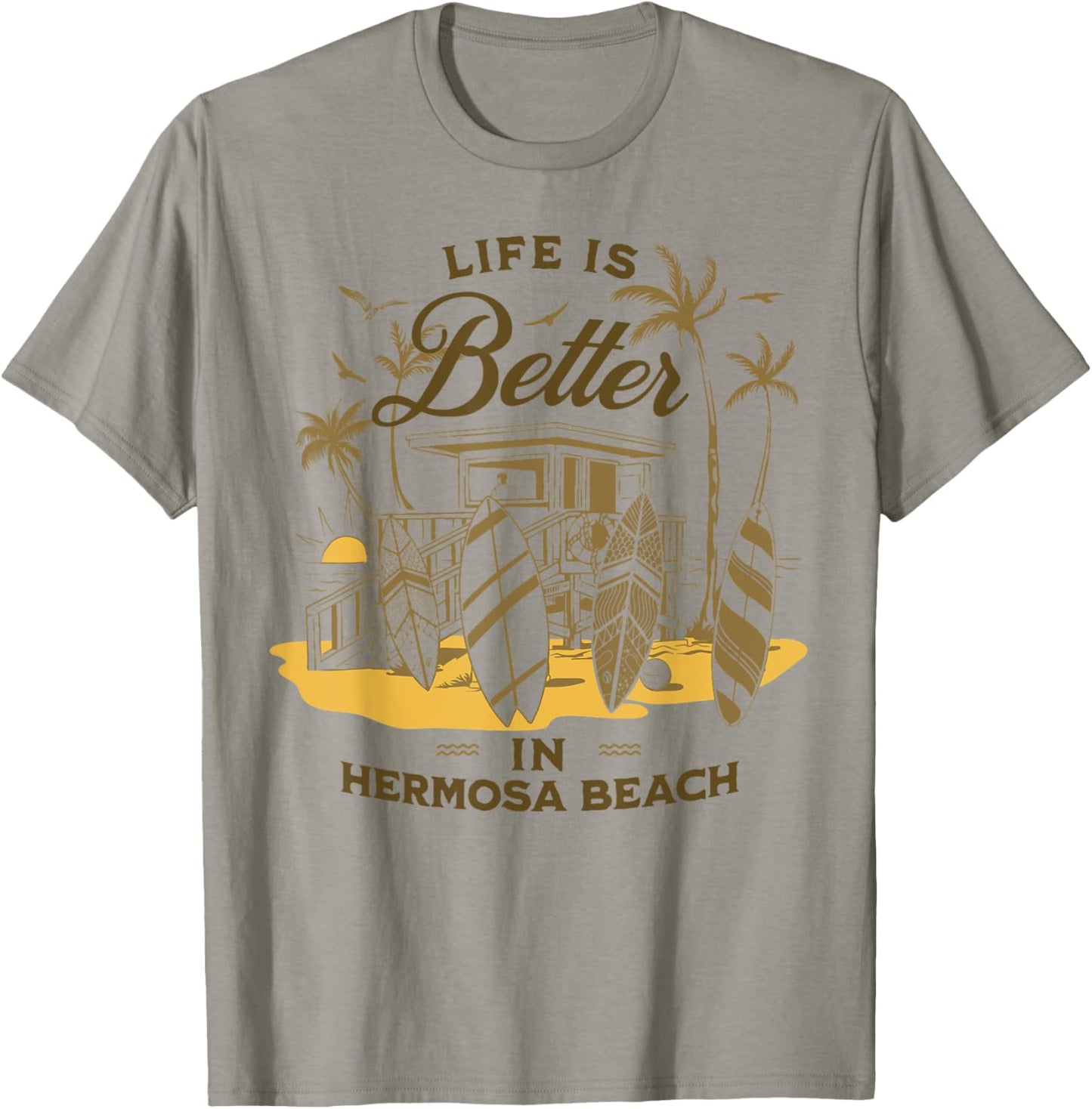 Hermosa Beach T-Shirt - T-Shirt | Sand