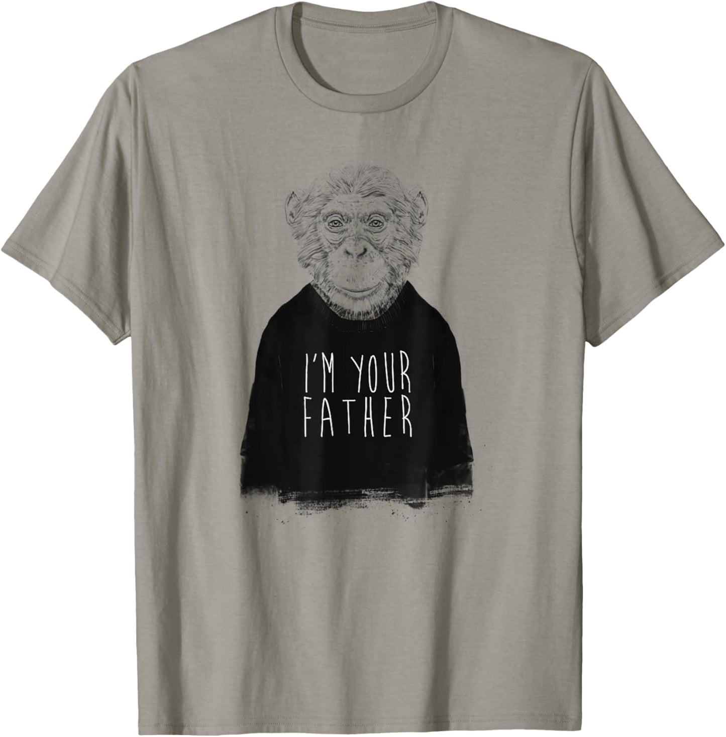 Funny Monkey I'm Your Father - Daddy Fathers Day T-Shirt - T-Shirt | Sand