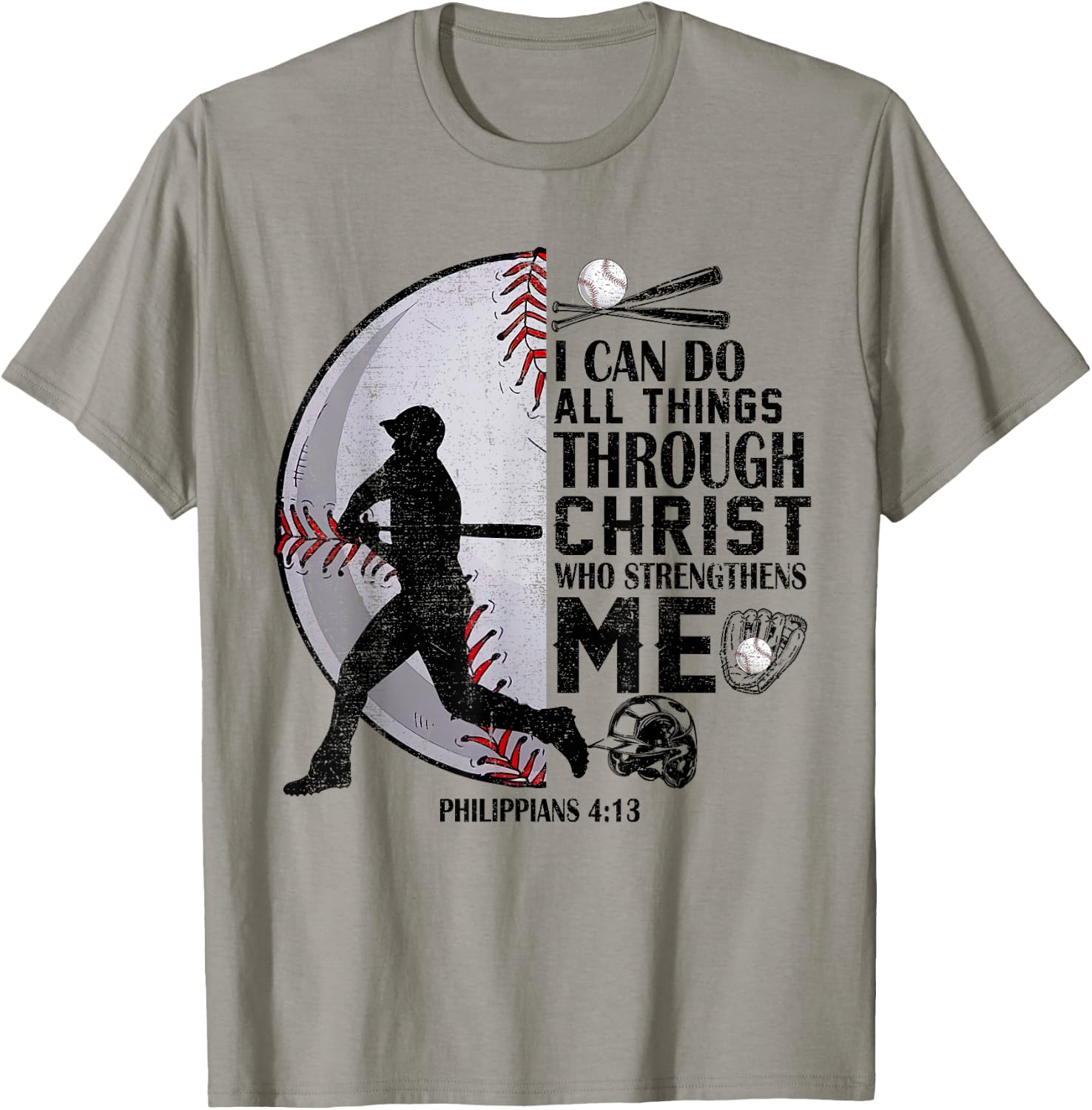 Baseball-Shirt Jesus Boys Kids Christian Bible Verse T-Shirt - T-Shirt | Sand