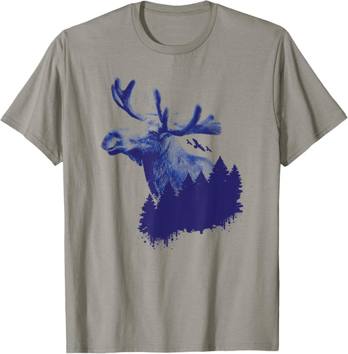 Moose Forest Trees Environmental Protection