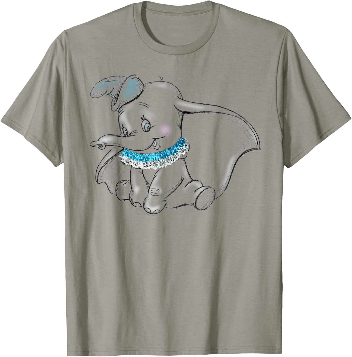 Dumbo - Sitting Dumbo T-Shirt - T-Shirt | Sand