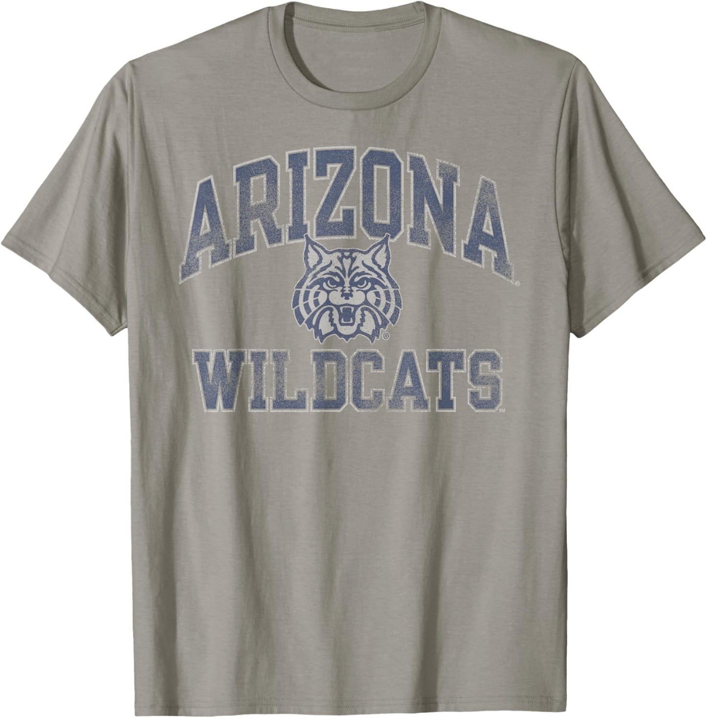 Arizona Wildcats Vintage Worn Red Officially Licensed T-Shirt - T-Shirt | Sand