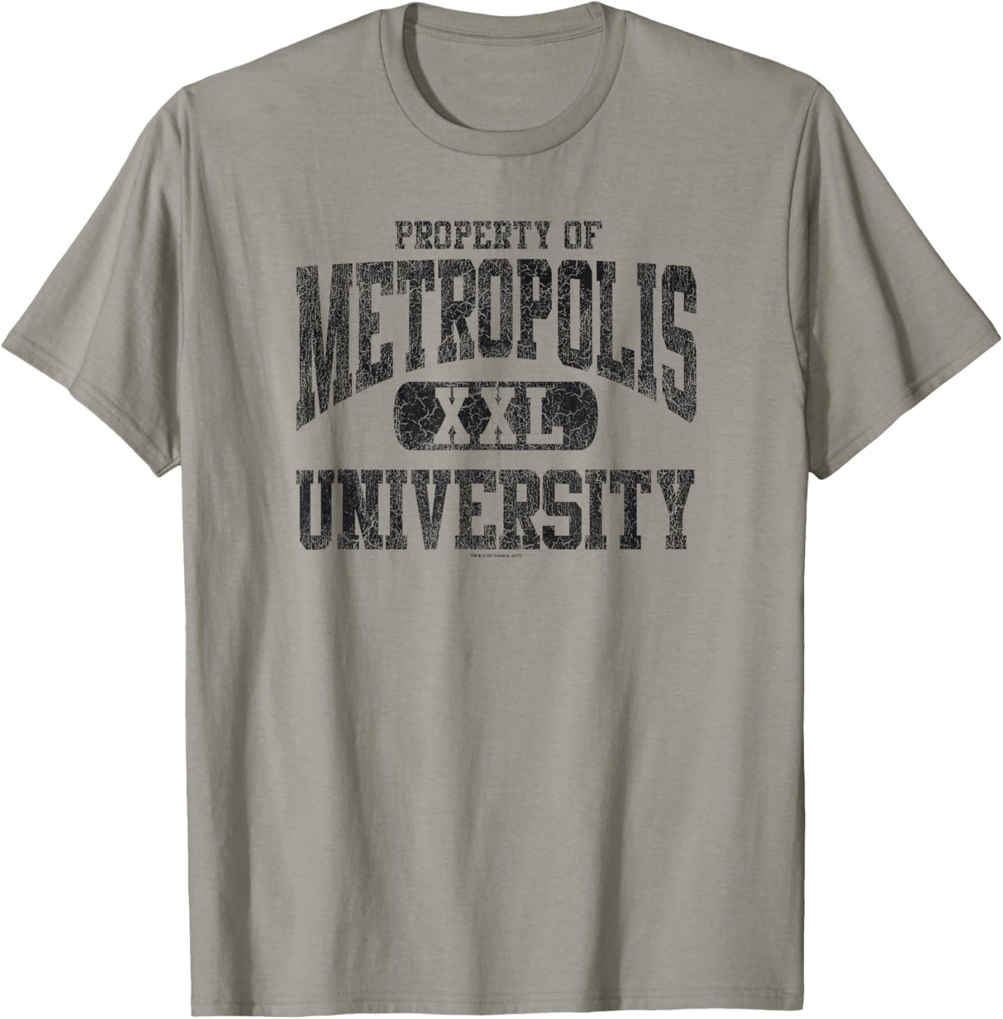 Superman Property of Metropolis University T-Shirt - T-Shirt | Sand