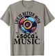 Soca For Sokah Music Trinidad & Tobacco Guyanese Carnival T-Shirt - T-Shirt | Sand