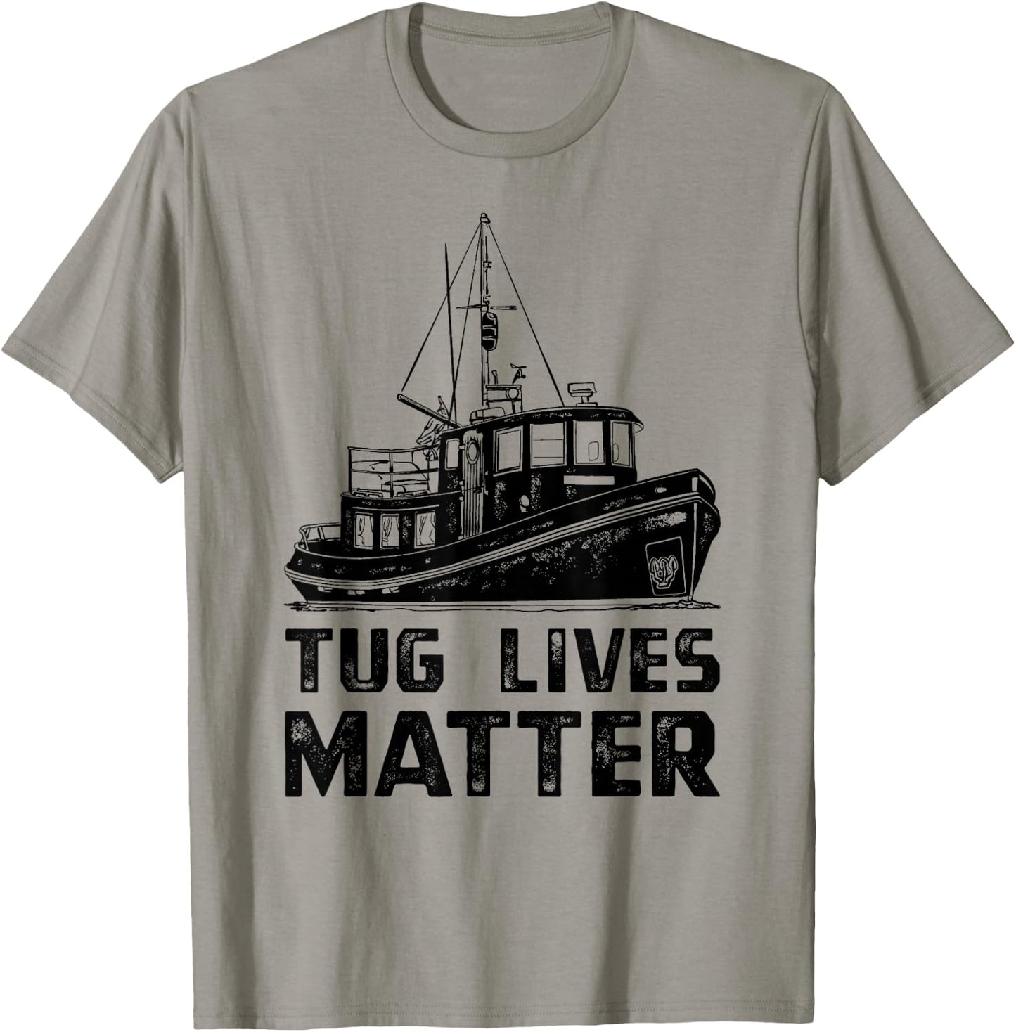 Funny Tugboat , Towboat Tug Matters Boat Apparel T-Shirt - T-Shirt | Sand