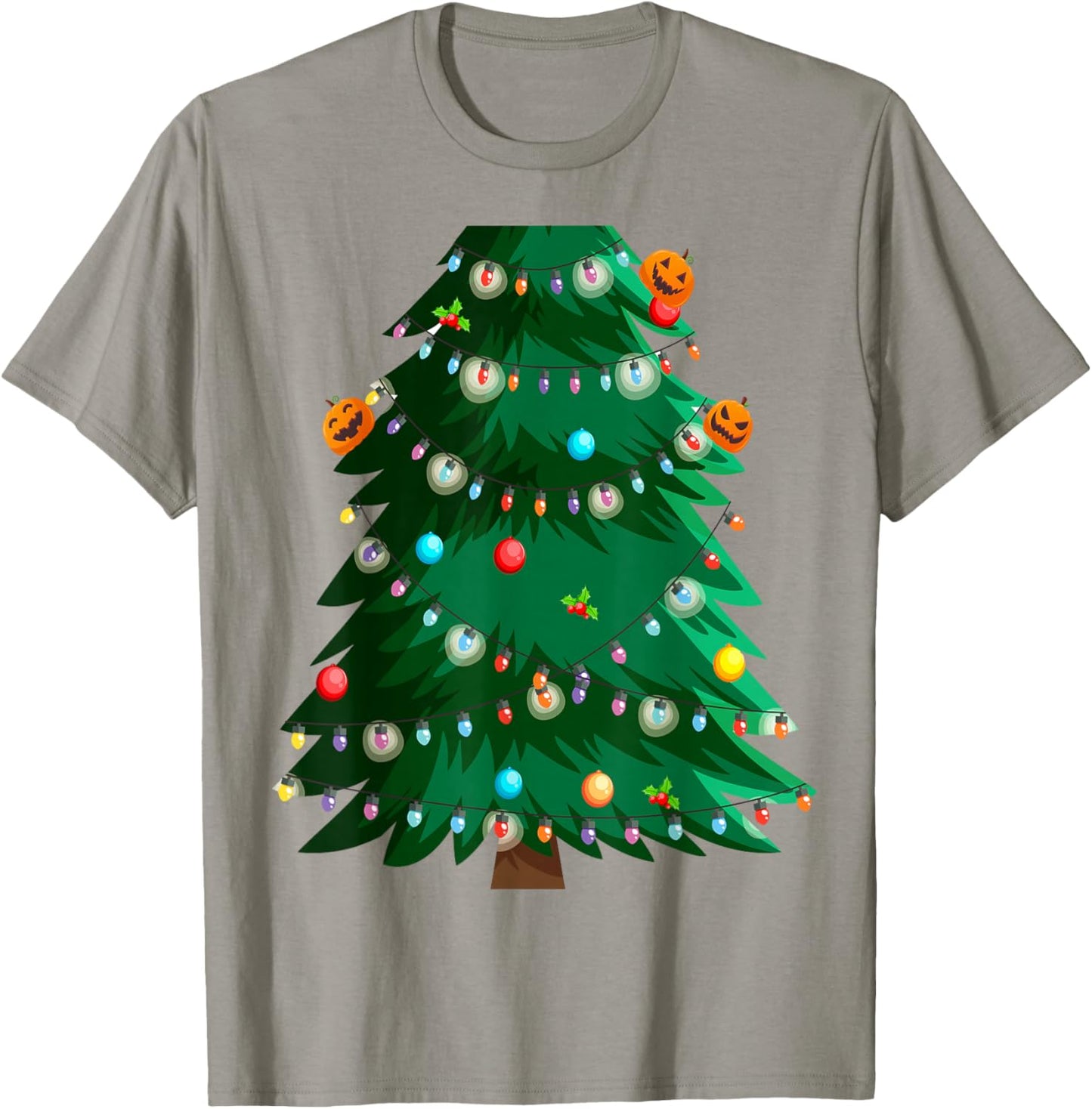 Christmas Tree Costume Idea For Adults & Christmas Tree T-Shirt - T-Shirt | Sand