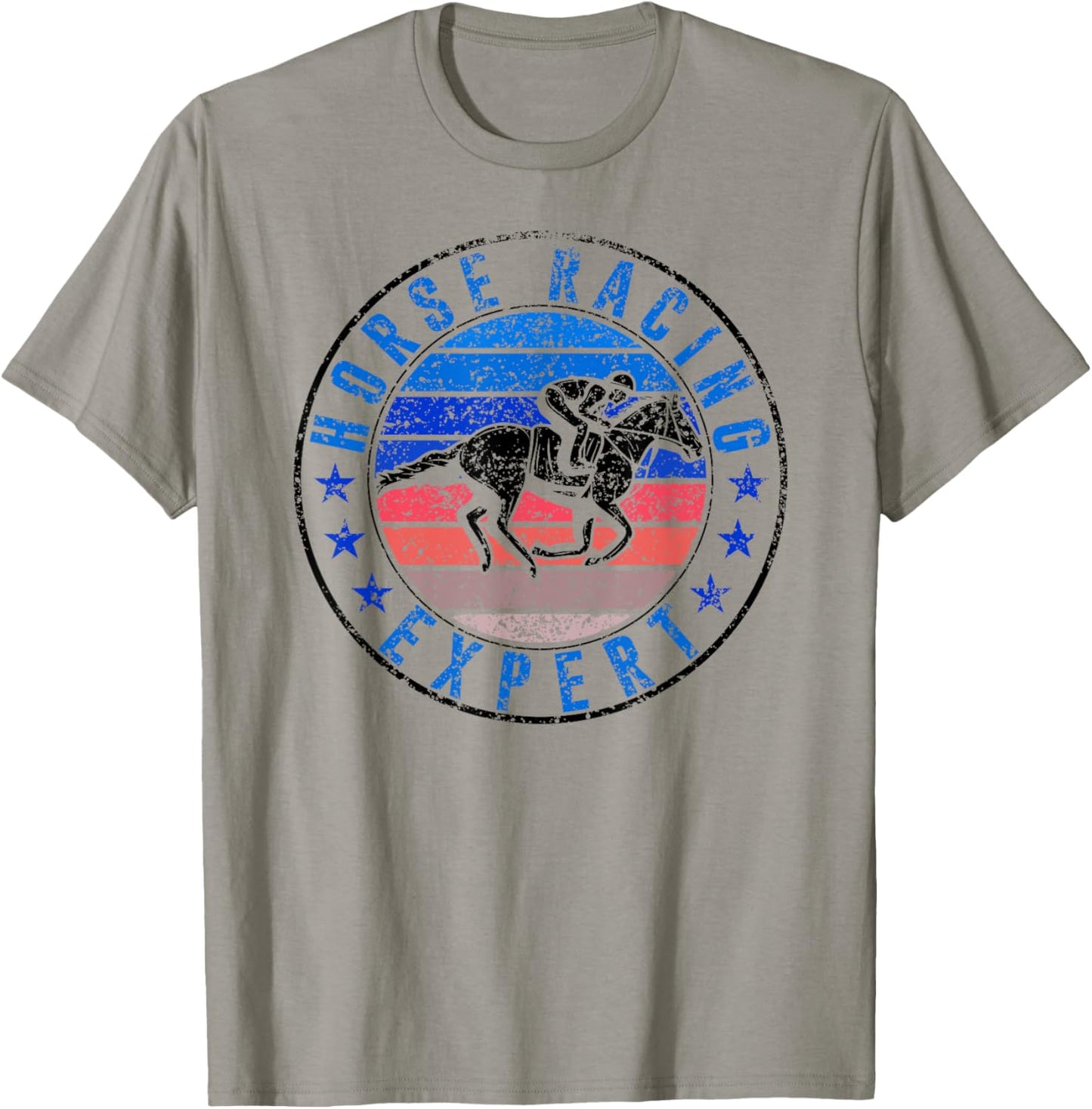 Horse Racing Expert Race Horses Racer T-Shirt - T-Shirt | Sand