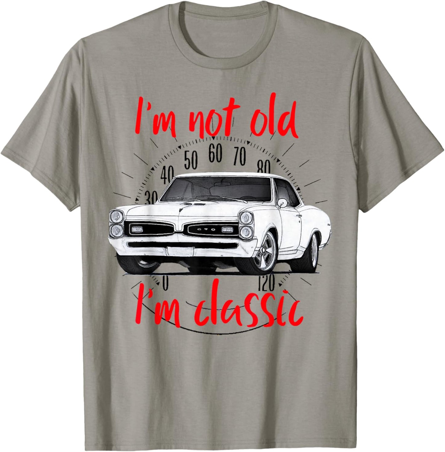 1967 67 GTO Classic Car Old School Muscle Car T-Shirt - T-Shirt | Sand