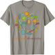 Cultural Diversity Microbiology Science Diverse Microbiome T-Shirt - T-Shirt | Sand