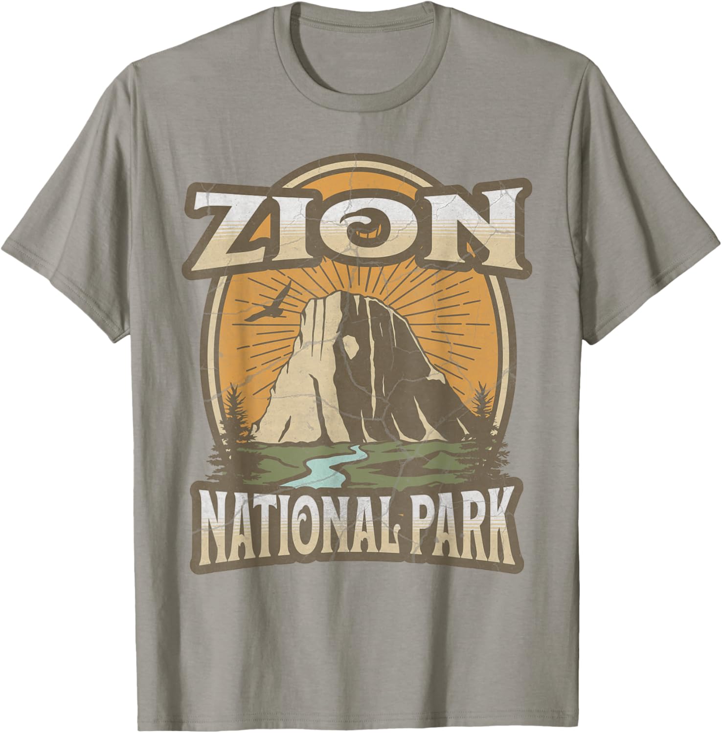 Zion National Park T-Shirt - T-Shirt | Sand