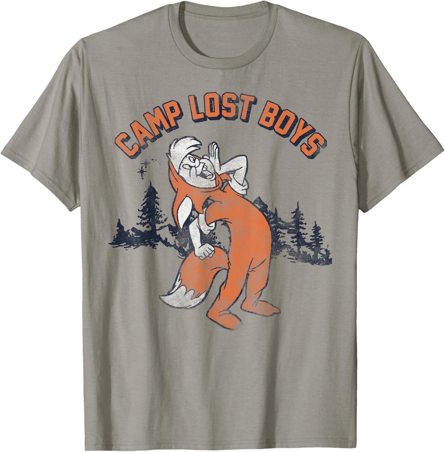 Disney Peter Pan Camp Lost Boys Small T-Shirt - T-Shirt | Sand