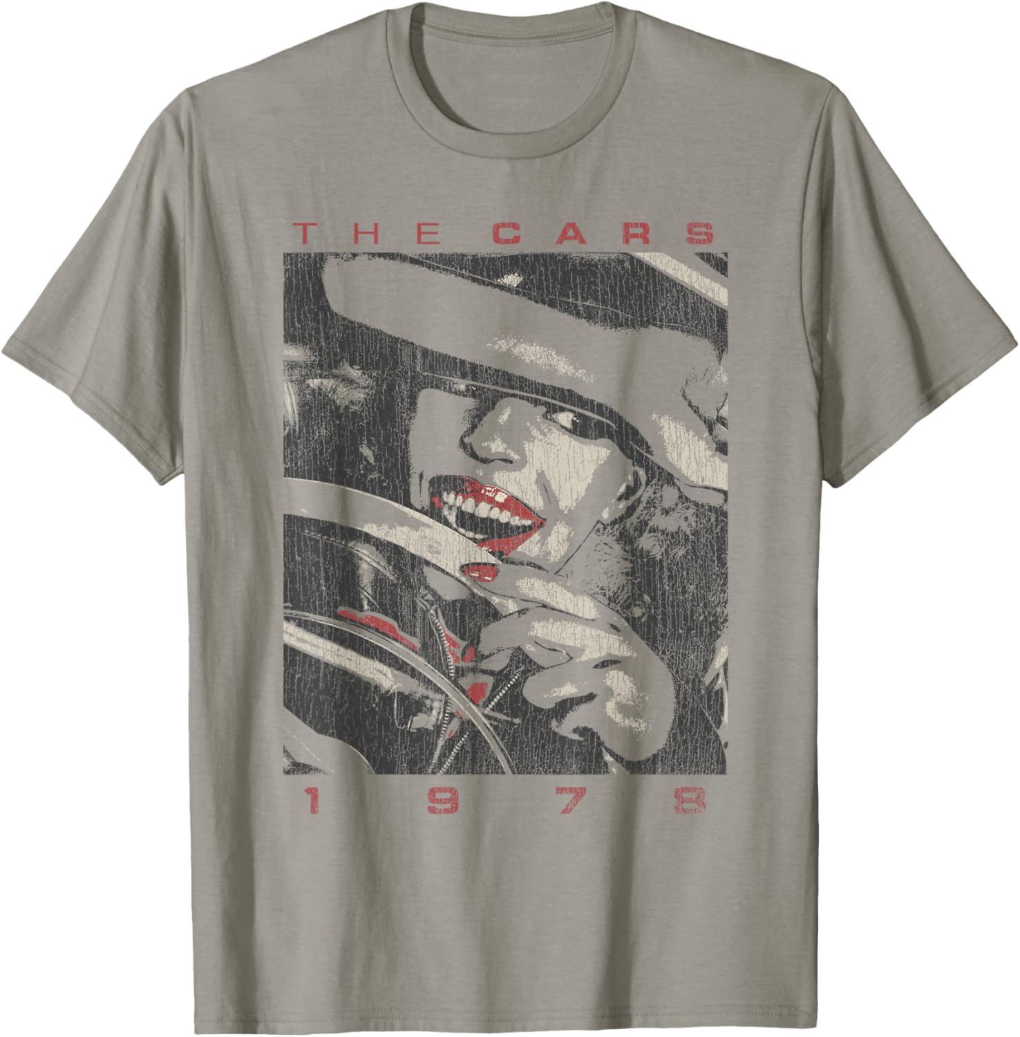 Control Industry The Cars -Adults White Short Sleeve Casual Small T-Shirt - T-Shirt | Sand