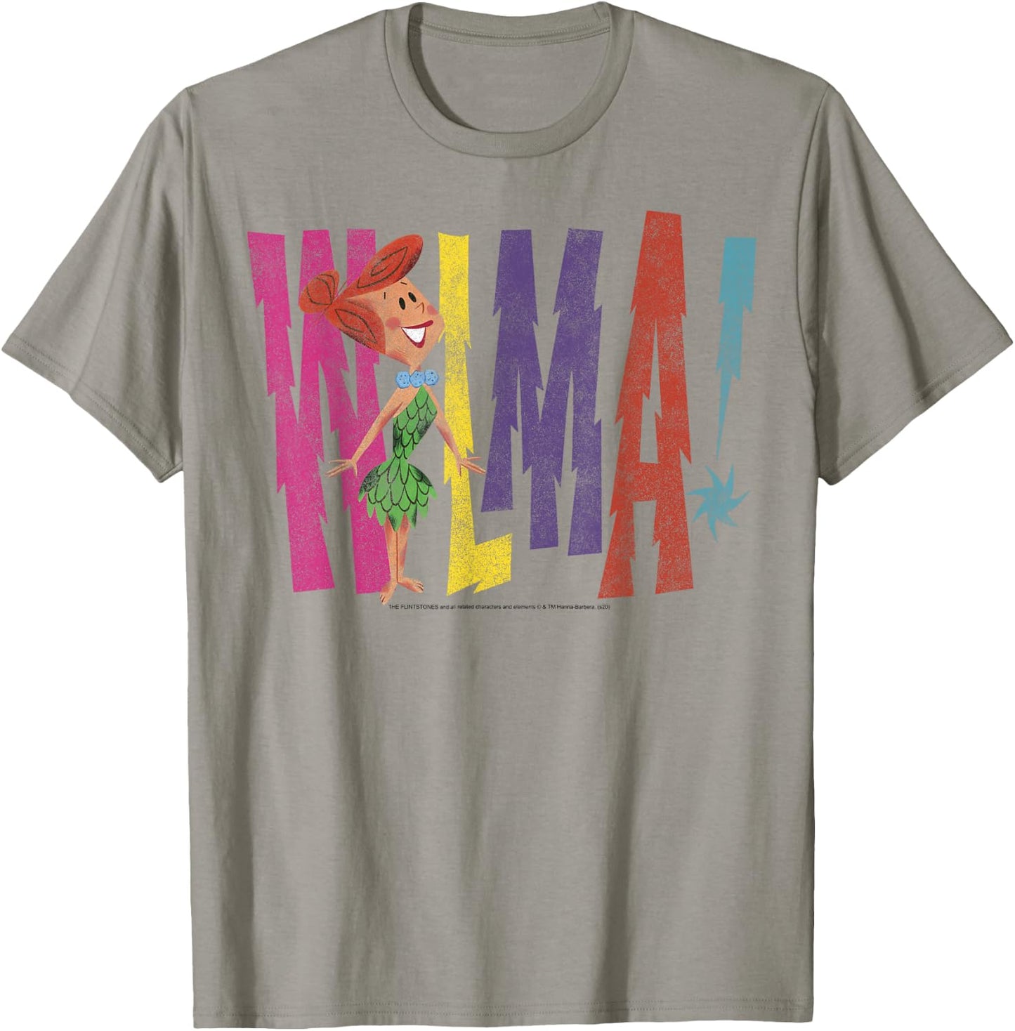 The Flintstones Wilma Vintage Style T-Shirt - T-Shirt | Sand