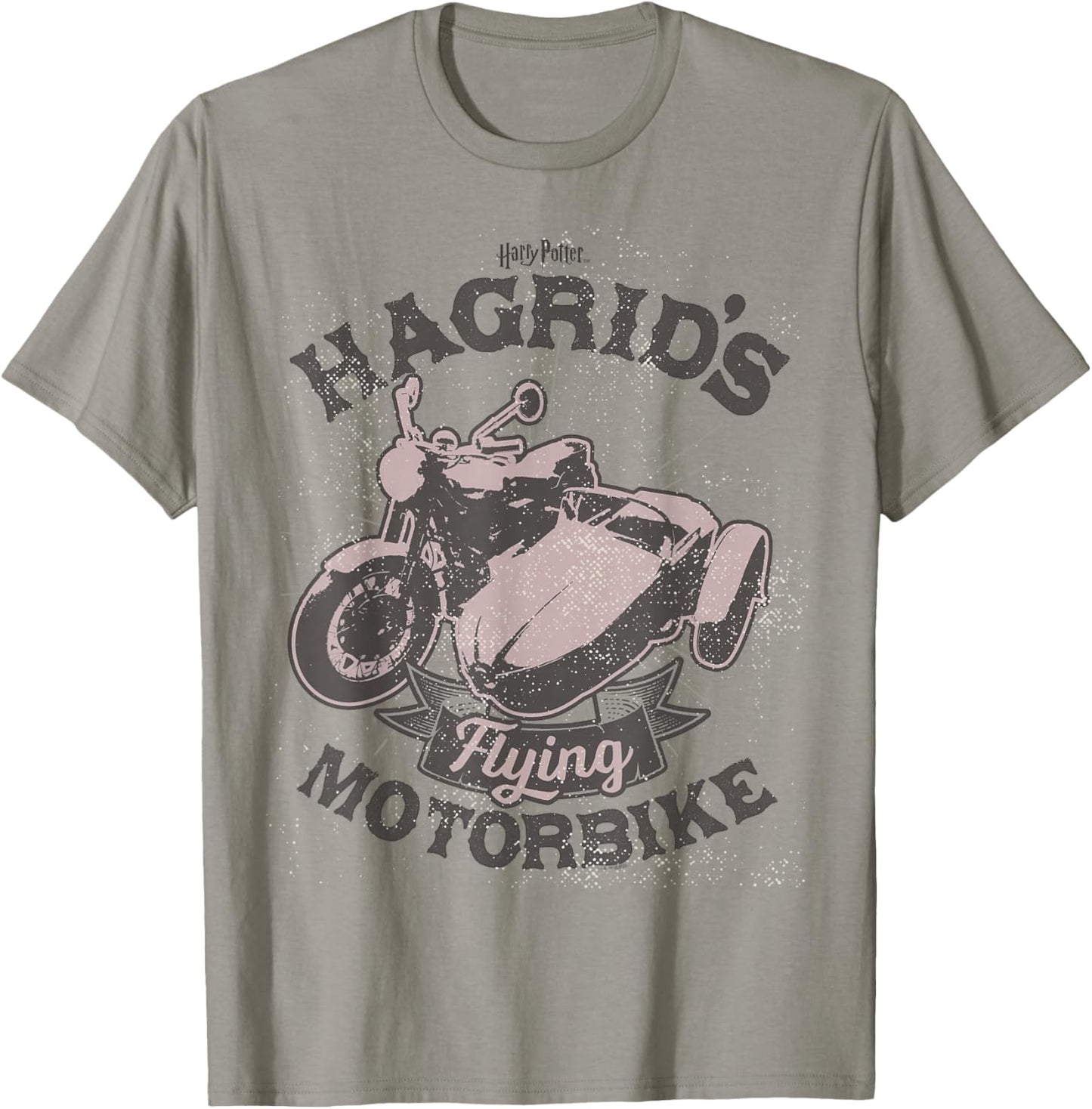 Harry Potter Hagrids Motorbike T-Shirt - T-Shirt | Sand