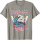 4th of July Born Free Eagle Freedom Tour 1776 Rock Men Women T-Shirt - T-Shirt | Sand