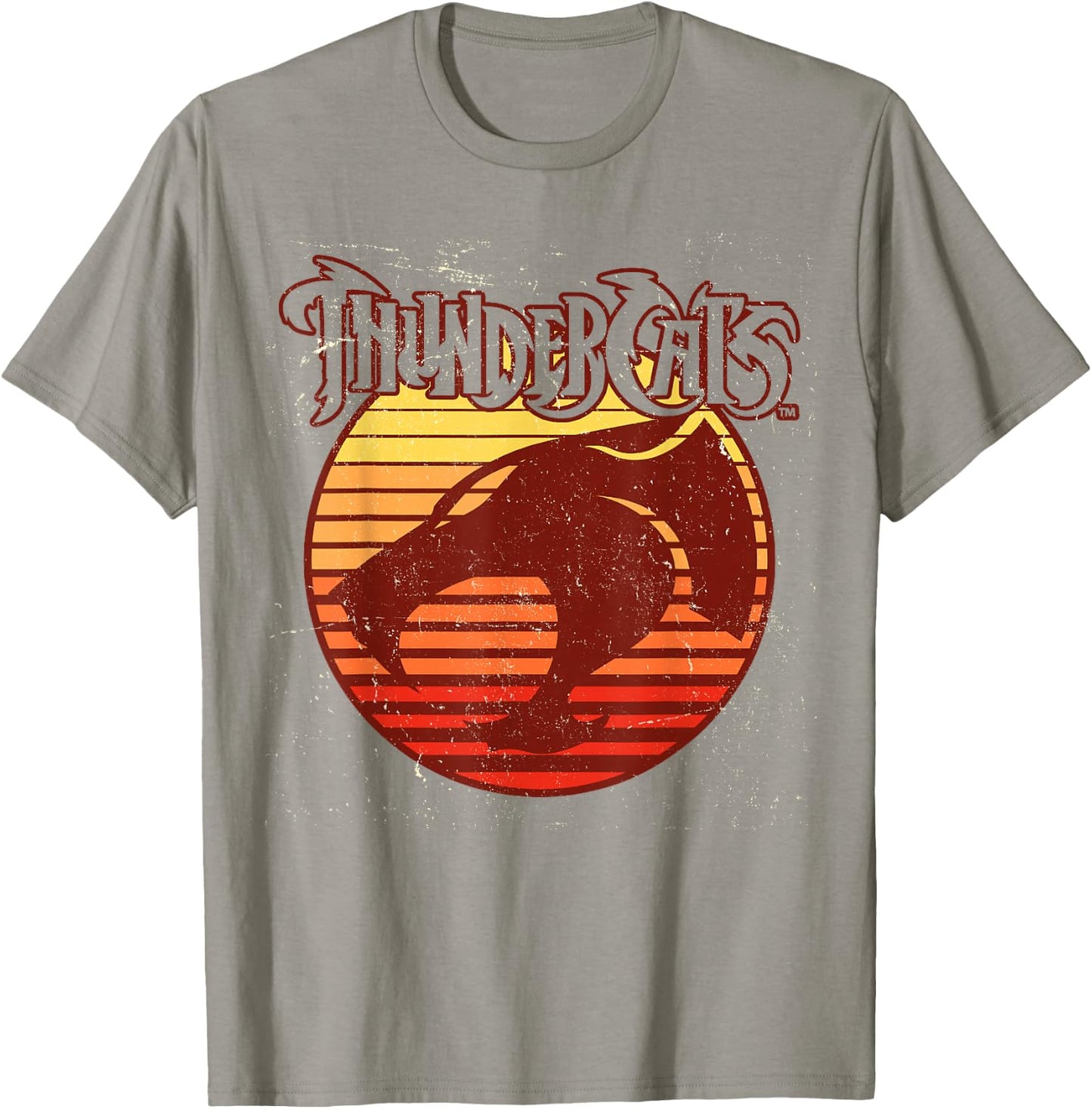 Thundercats Retro Logo Outline T-Shirt - T-Shirt | Sand