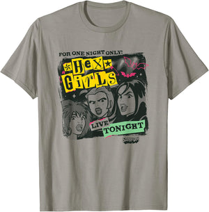 Scooby-Doo Hex Girls For One Night Only! Live Tonight Logo T-Shirt - T-Shirt | Sand