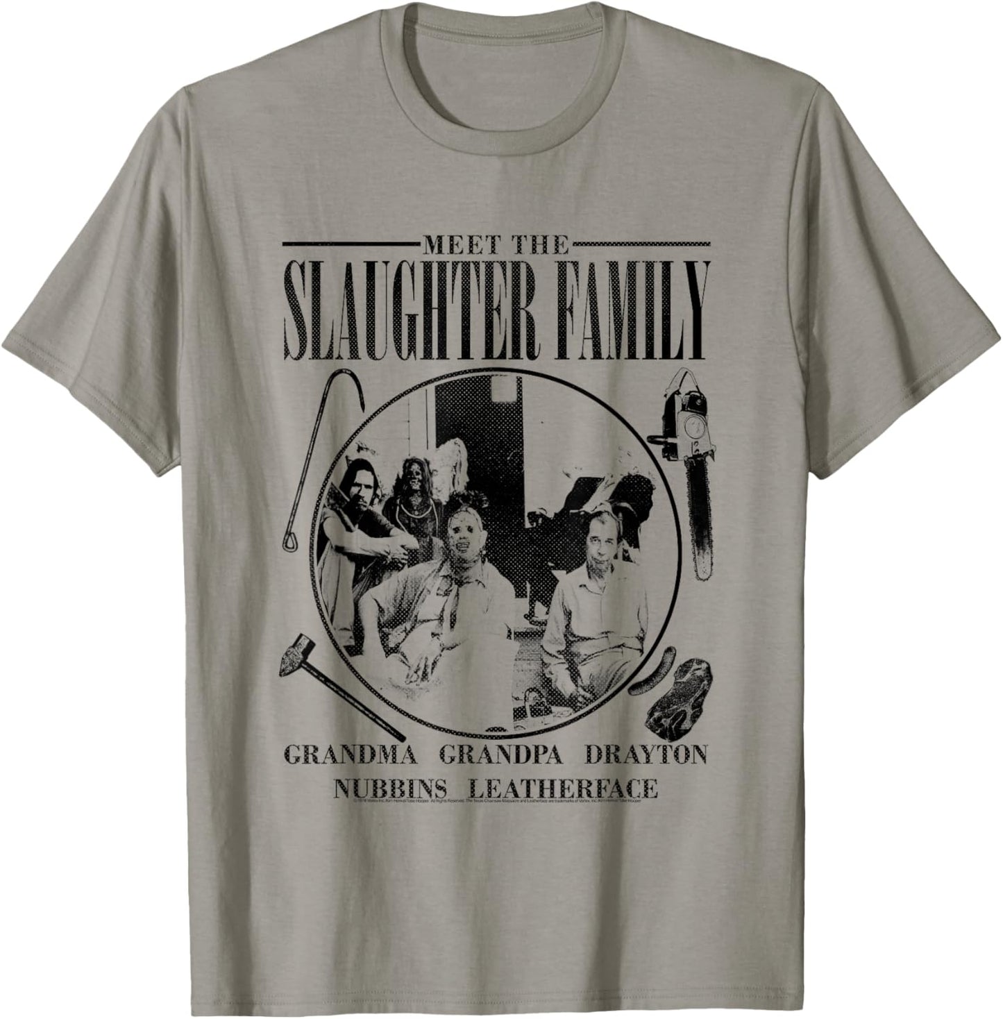 Texas Chainsaw Massacre The Slaughter Family T-Shirt - T-Shirt | Sand