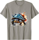 Turtle Artwork - Art Animal Turtle T-Shirt - T-Shirt | Sand