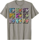 MTV 9 Logos of the Nineties Graphic T-Shirt - T-Shirt | Sand