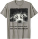 Monday Mood on Wednesday - Humorous Dog with Fluffy Hair Men Women T-Shirt - T-Shirt | Sand