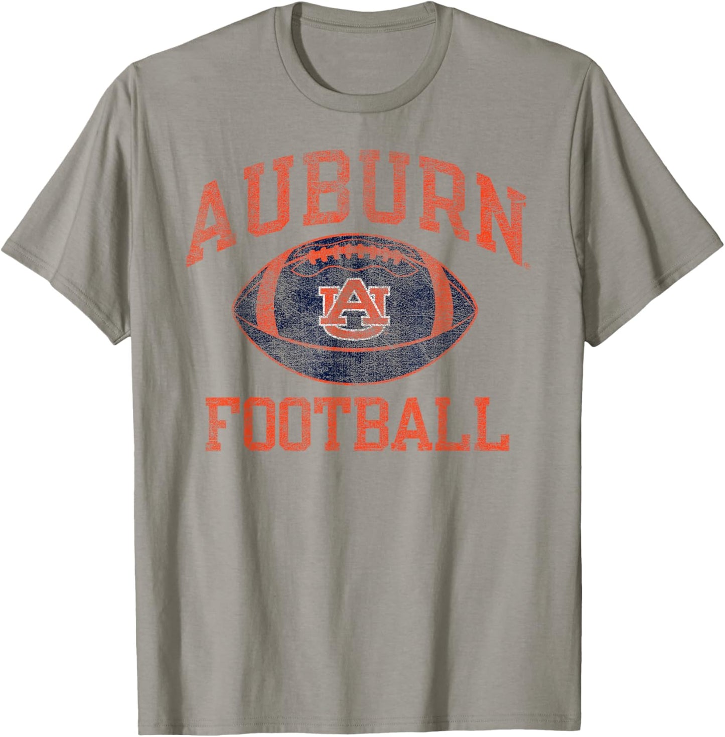 Auburn Tigers Football Intensity White Officially Licensed T-Shirt - T-Shirt | Sand