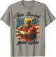 Make Baseball Great Again Funny Baseball Men Women American T-Shirt - T-Shirt | Sand