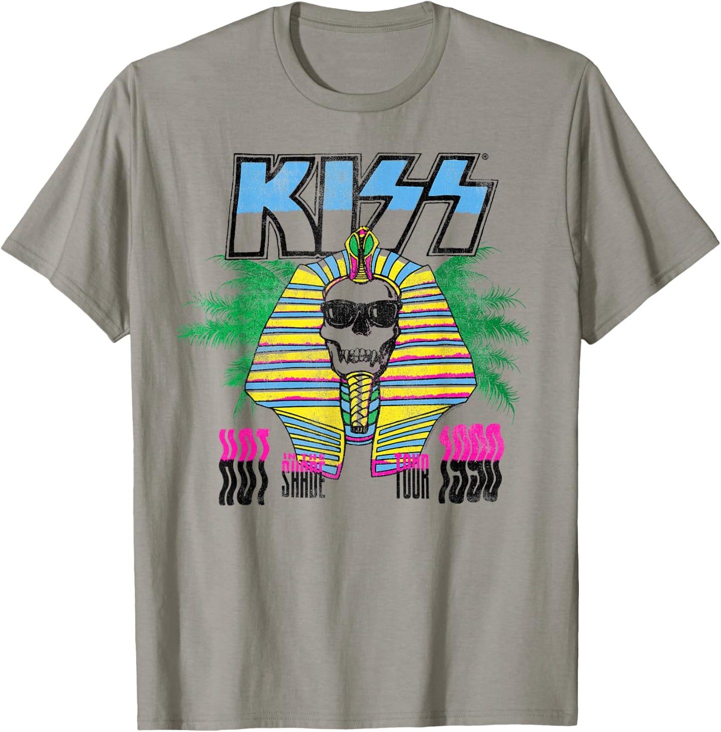 KISS - Hot in the Shade Tour T-Shirt - T-Shirt | Sand