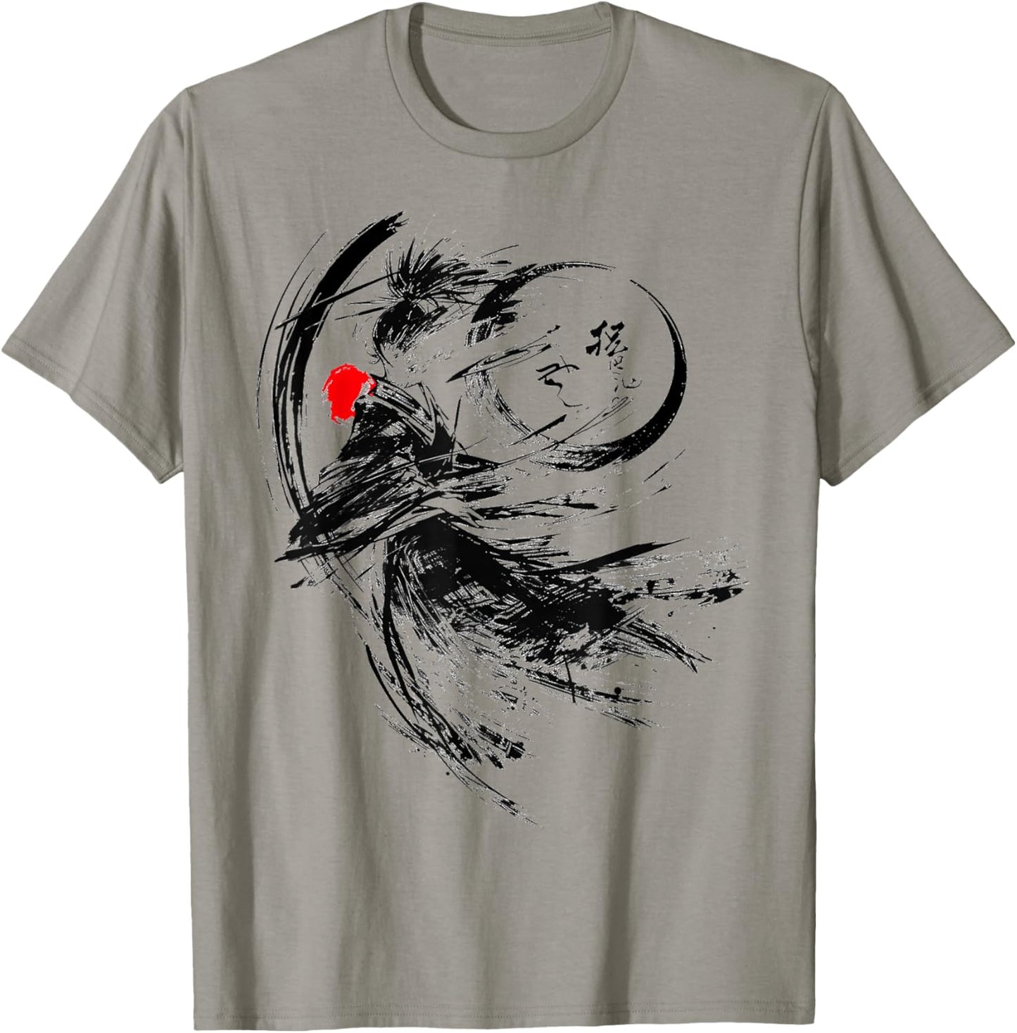 Anime Abstract Art Human Men Drawing Graphic Anime T-Shirt - T-Shirt | Sand