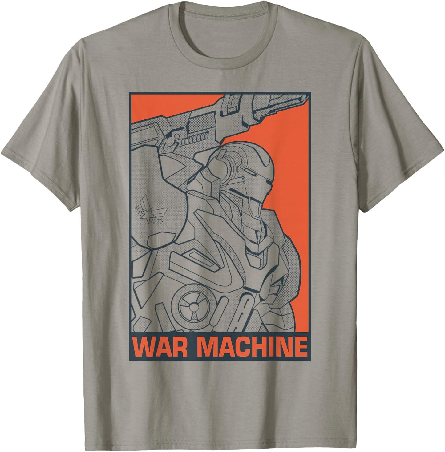 Marvel Avengers Endgame War Machine Pop Art Graphic T-Shirt - T-Shirt | Sand