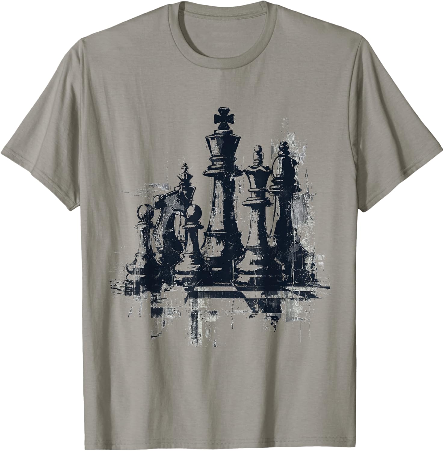 @rtY Chess Illustration Abstract Drawing Graphic Art Chess T-Shirt - T-Shirt | Sand