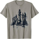 @rtY Chess Illustration Abstract Drawing Graphic Art Chess T-Shirt - T-Shirt | Sand