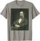 Vintage Portrait Retro Charles Dickens T-Shirt - T-Shirt | Sand
