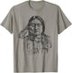 Sitting Bull Native American Indian Warrior Chief vintage T-Shirt - T-Shirt | Sand