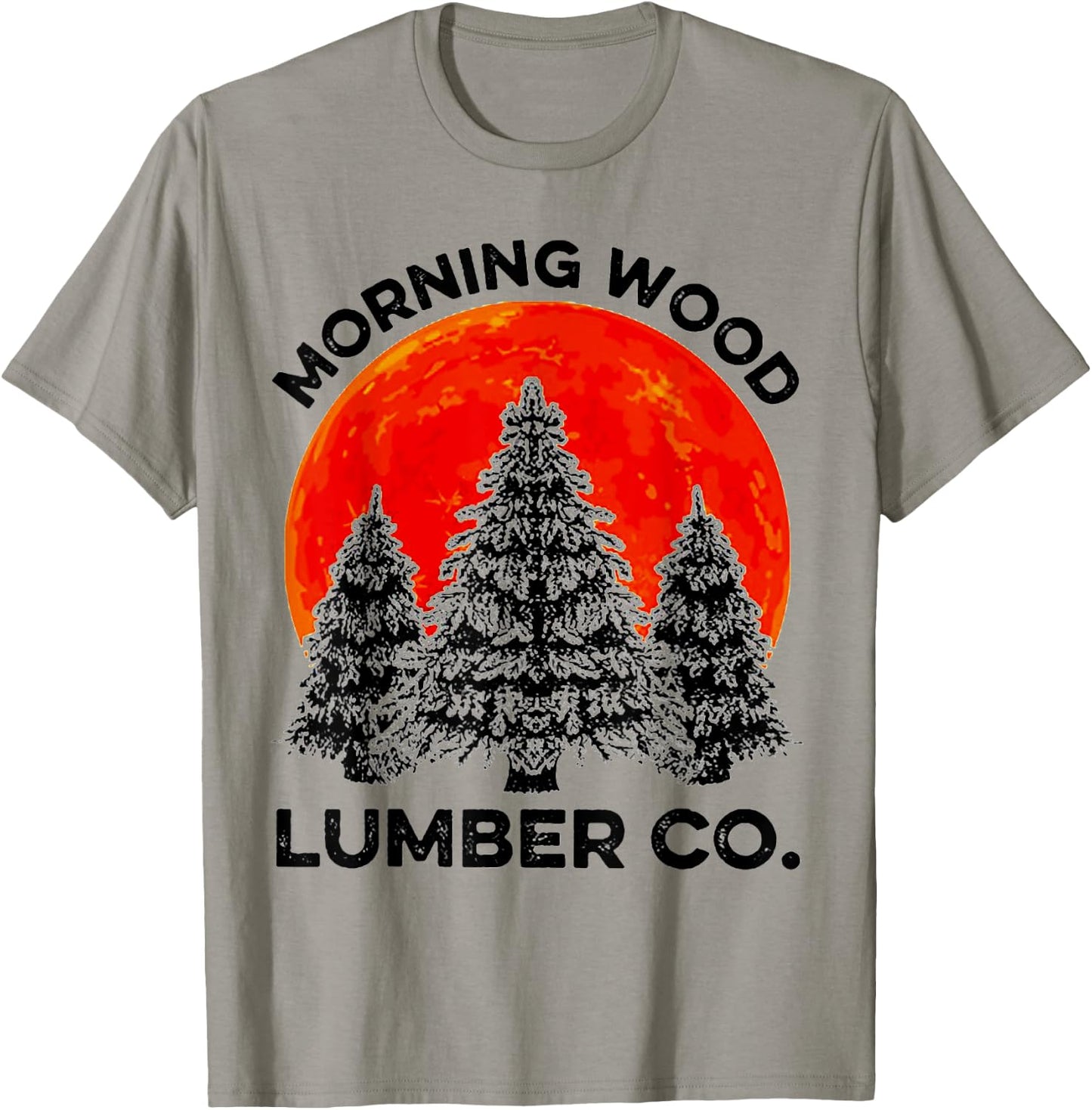 Morningwood Lumber Co. Sunset Forest T-Shirt - T-Shirt | Sand