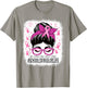 School Counselor In October We Wear Pink Cancer Awareness T-Shirt - T-Shirt | Sand