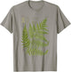 Vintage Botanical Fern Garden Botany Fern T-Shirt - T-Shirt | Sand