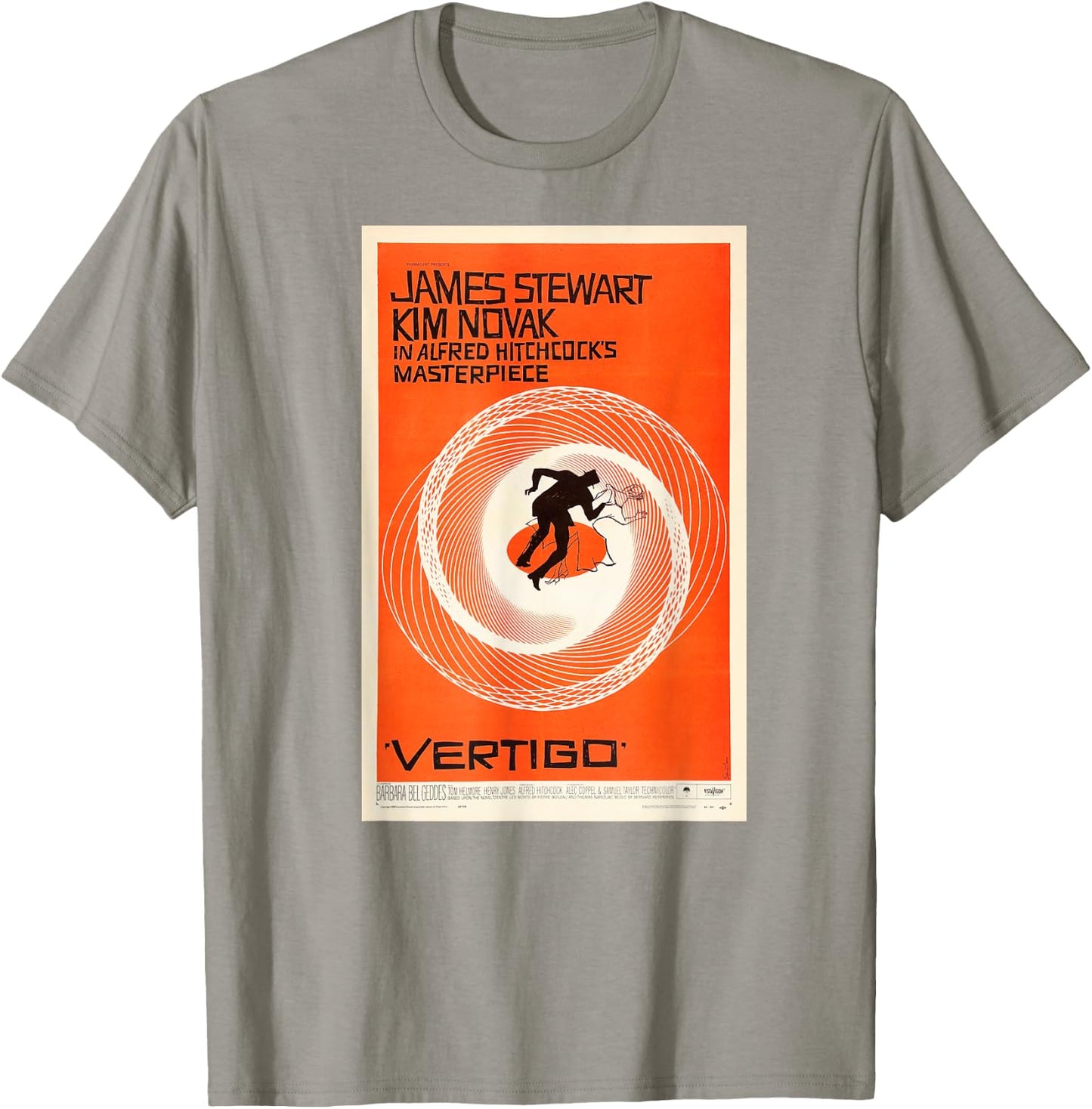 Vertigo Movie Poster T-Shirt - T-Shirt | Sand