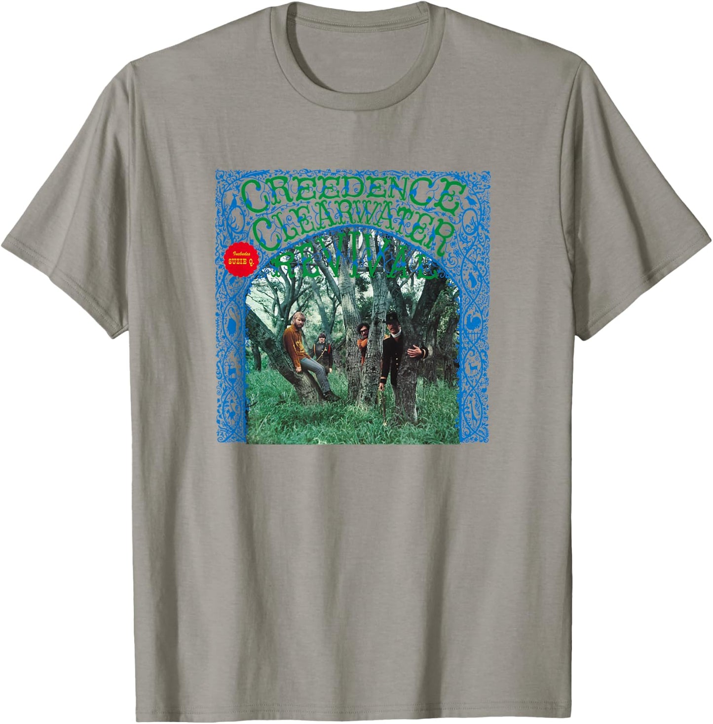 Creedence Clearwater Revival Tree T-Shirt - T-Shirt | Sand