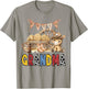 Rodeo Grandma Western Cowboy Birthday Matching Family T-Shirt - T-Shirt | Sand