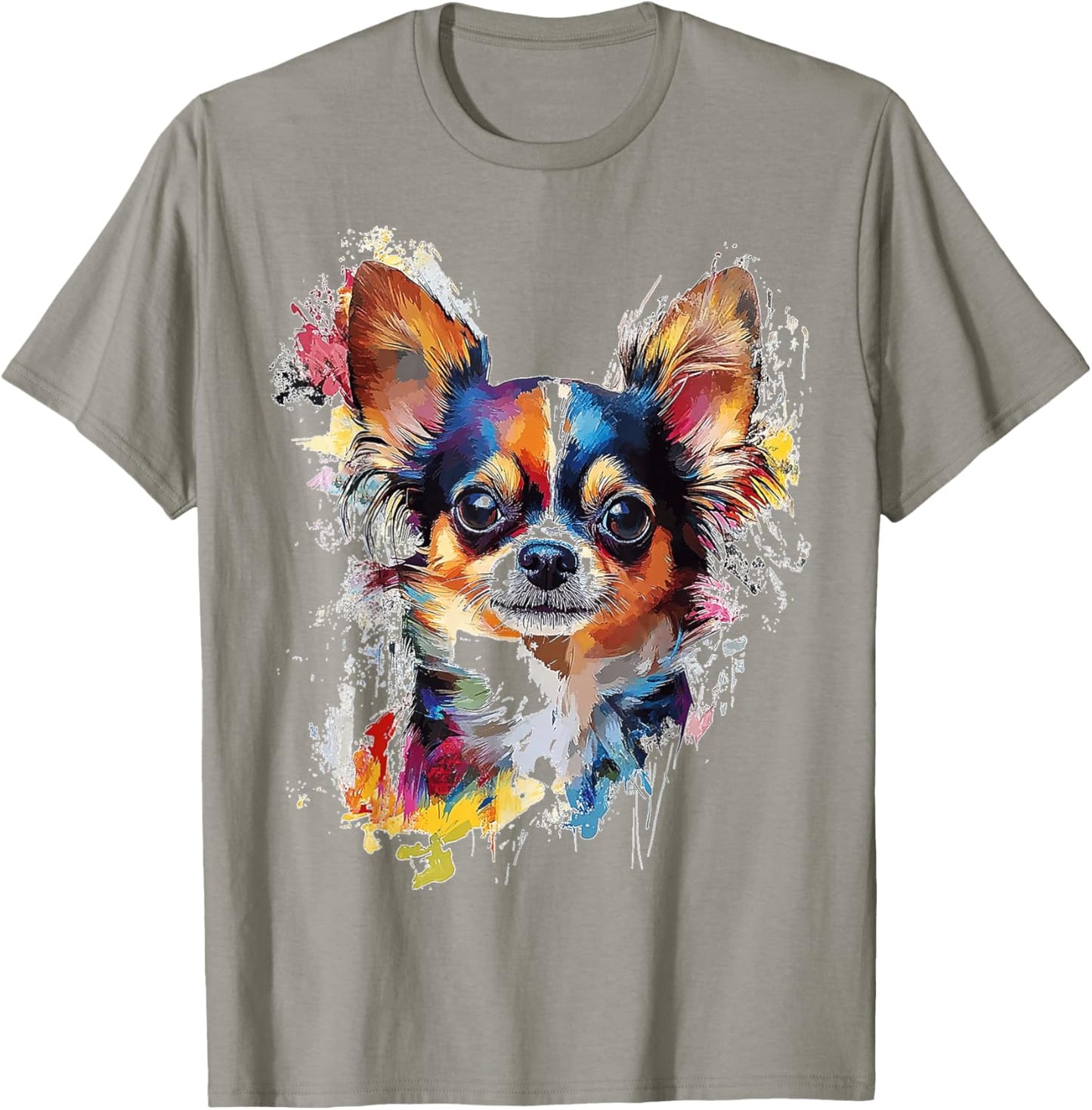 Chihuahua Hund Motiv Haustier Artwork Chihuahua T-Shirt - T-Shirt | Sand