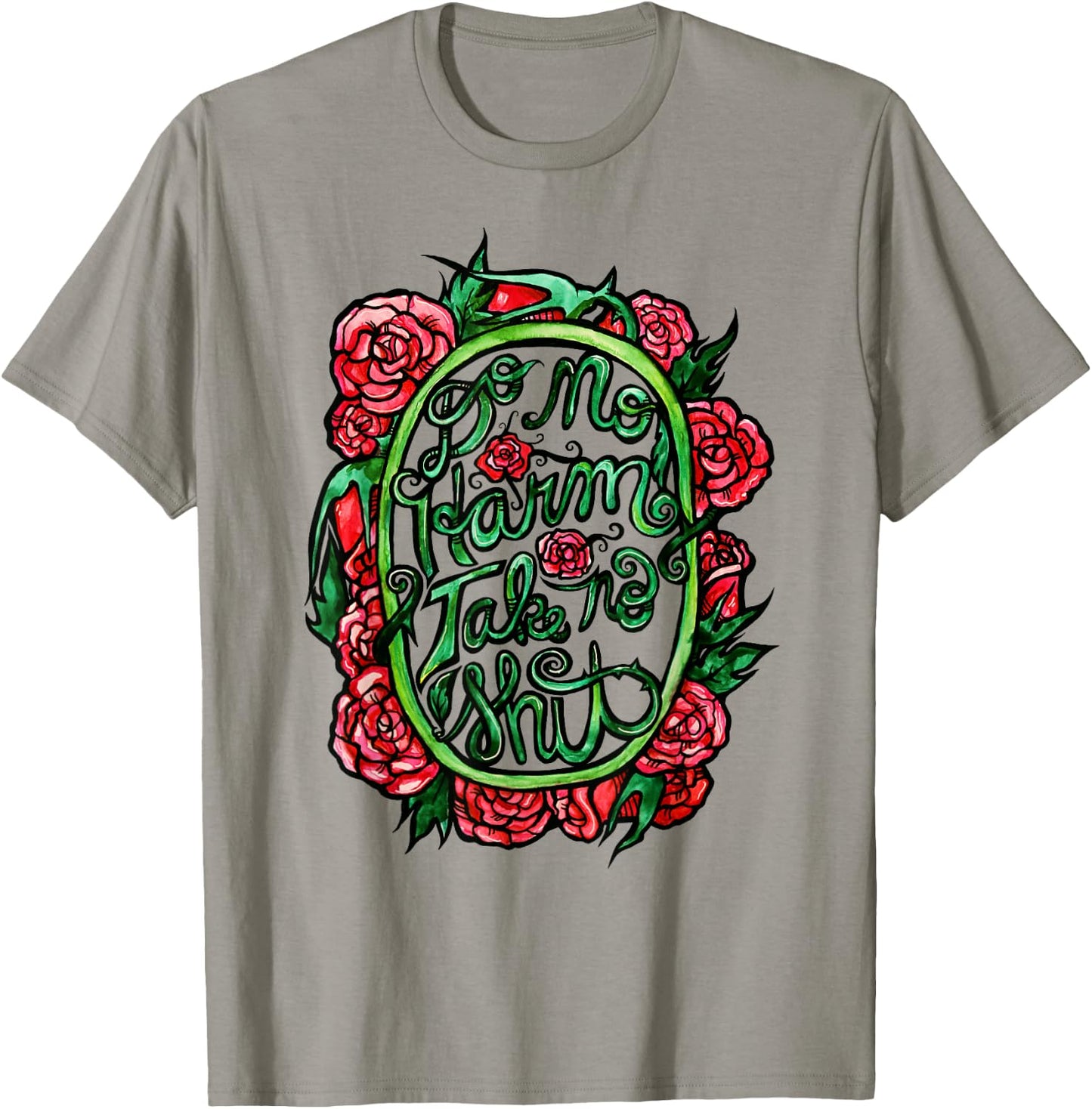 Do No Harm Take No Shit T-Shirt - T-Shirt | Sand