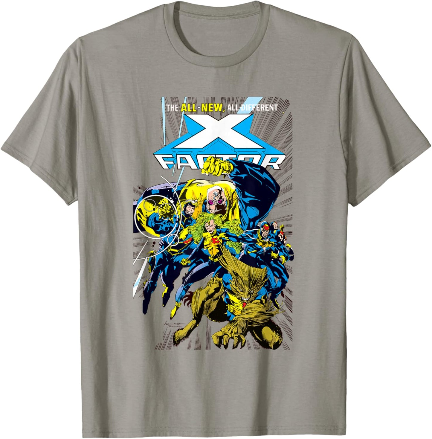 Marvel X-Men All New All Different X Factor Comic Cover T-Shirt - T-Shirt | Sand
