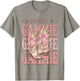 Rodeo Gammie Pink Boots Coquette Cow-Girl Birthday Party T-Shirt - T-Shirt | Sand